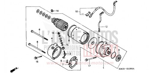STARTING MOTOR CB250R de 1994